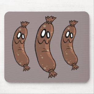 Silly Sausages Mousepad