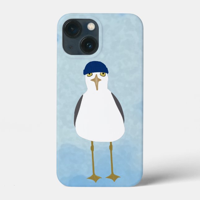 Silly Seagull iPhone Case (Back)