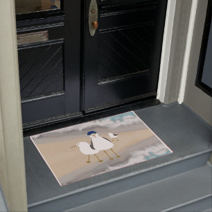 Silly Seagulls Doormat