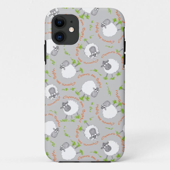 Silly Sheep, Wales Forever iPhone 5/5s Xtreme Case (Back)