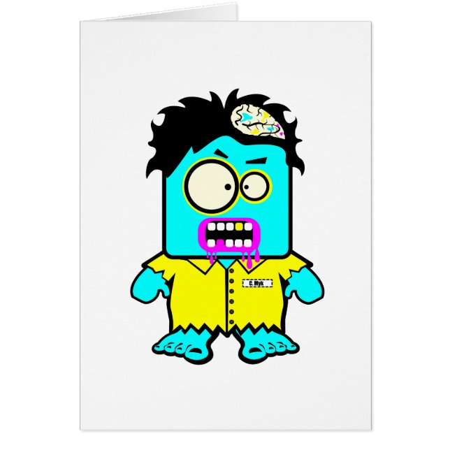 silly smyk zombie cartoon character (Front)