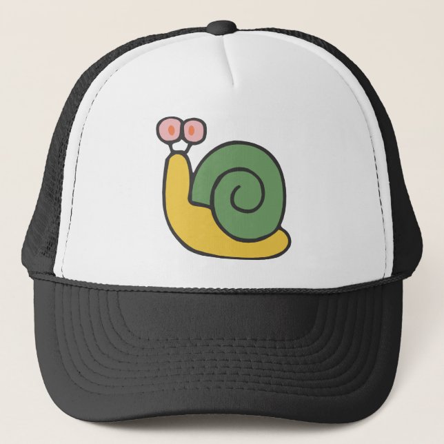 Silly Snail Trucker Hat (Front)