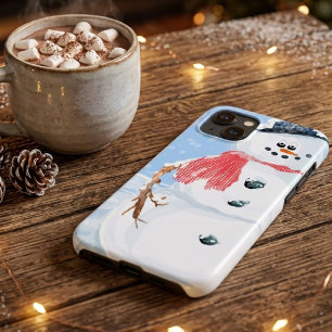 Silly Snowman iPhone 13 Case