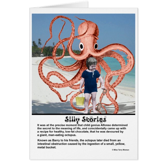 Silly Stories: Man-eating Octopus (Front)