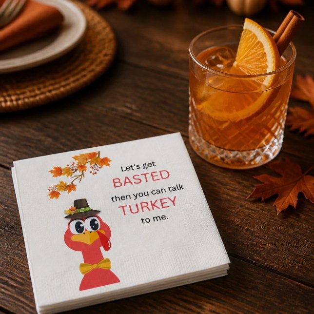 Silly Thanksgiving Paper Napkin (Creator Uploaded)