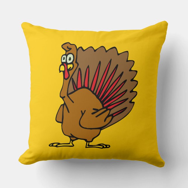 Silly Turkey Cushion (Front)