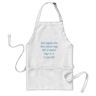 Silly Words or Funny Phrases Confuse Your Friends Standard Apron