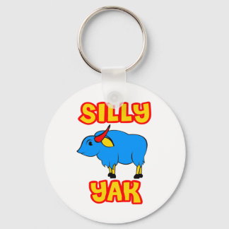 Silly Yak Key Ring