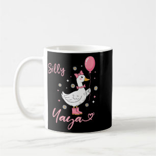 Silly Yaya Cute Goose Grandmother Family Matching Coffee Mug