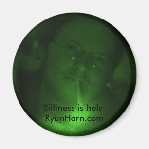 SillyGreenPhotoMagnet Magnet