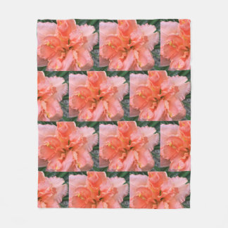 ‘Siloam Double Classic’ Daylily Fleece Blanket