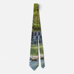 Siloam Springs Sager Creek Waterfall Neck Tie
