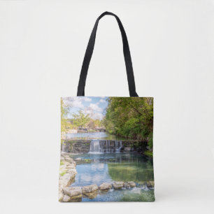Siloam Springs Sager Creek Waterfall Tote Bag
