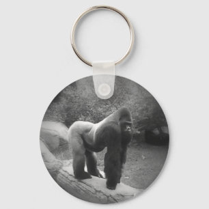 Silveback Gorilla Key Ring
