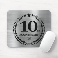 Silver 10th Business Anniversary
