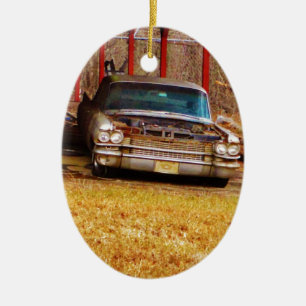 Silver 1963 Sadan Deville Ceramic Ornament
