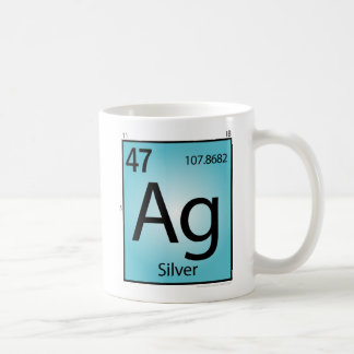 Silver (Ag) Element Mug