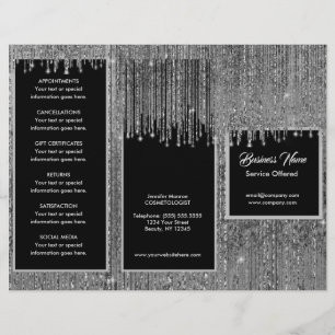 Silver and Black Menu & Pricing