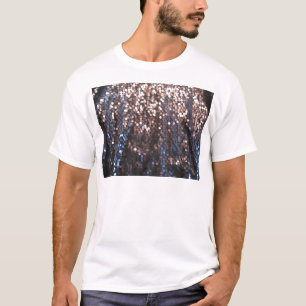 Silver and blue sparkles T-Shirt