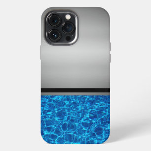 Silver and Blue Water Case-Mate iPhone Case