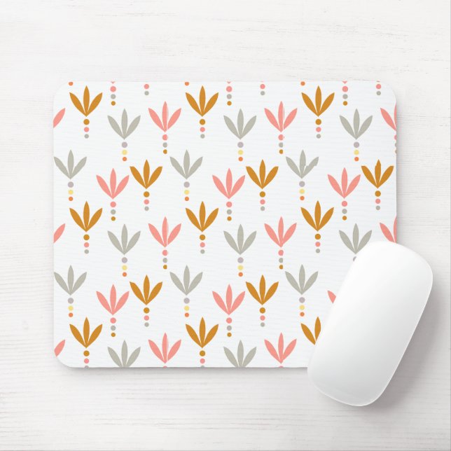 Silver and Gold Mouse Pad (With Mouse)