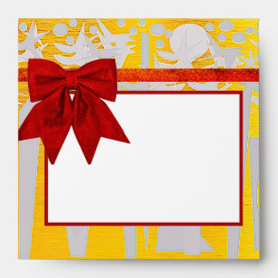 SILVER AND GOLD~ THE HOLIDAYS IN CENTRAL PARK! :) ENVELOPE