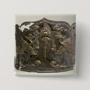 Silver and parcel gilt Imperial Crown 15 Cm Square Badge