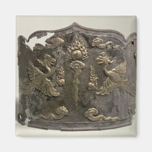 Silver and parcel gilt Imperial Crown Magnet