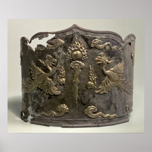 Silver and parcel gilt Imperial Crown Poster (Front)