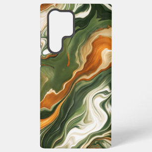 Silver and Purple Swirl Samsung Galaxy Case