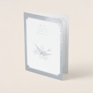 Silver Anniversary Foil Card