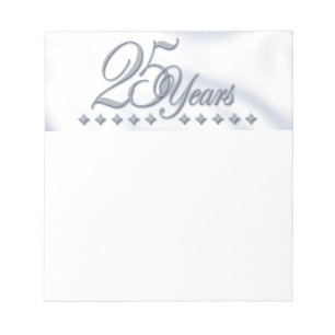 Silver Anniversary! Notepad