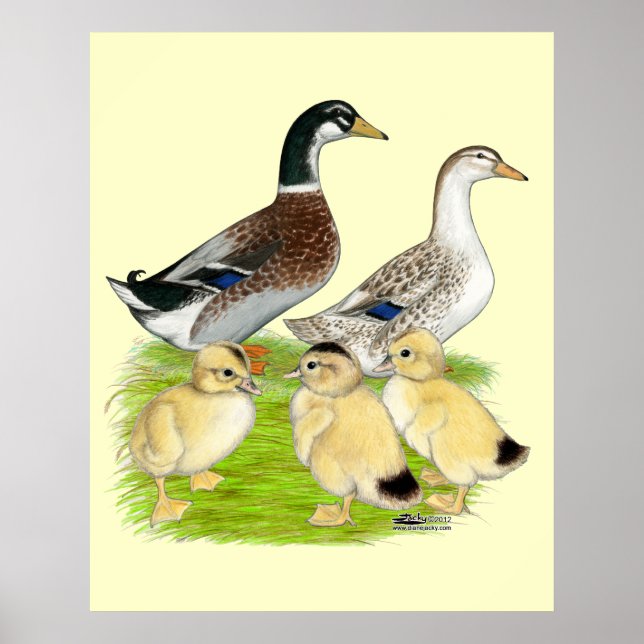 Silver Appleyard Family Poster (Front)