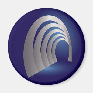 silver arcade tunnel magnet