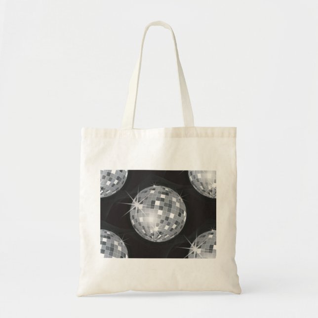 silver ball tote bag (Front)