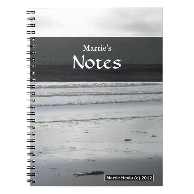 Silver Beach Notebook (Front)