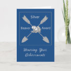 Silver Beaver Award Congratulations Arrows Beaver