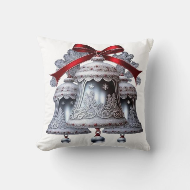 Silver bells  cushion (Front)