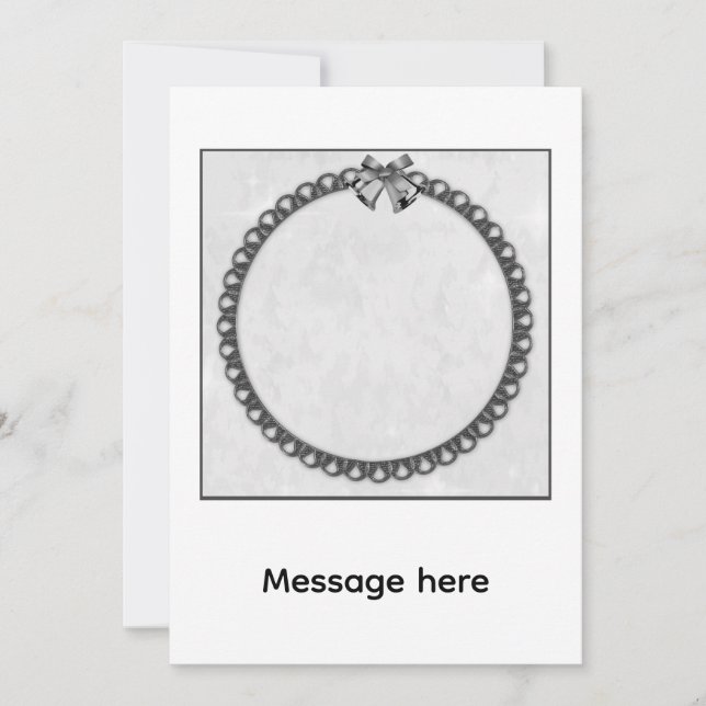 Silver Bells Invitation (Front)