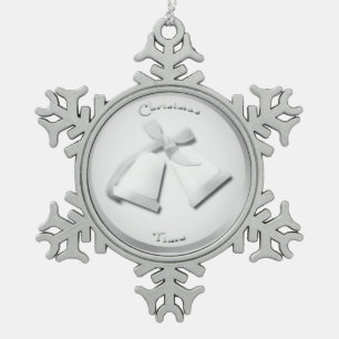 Silver Bells - Tree Ornament