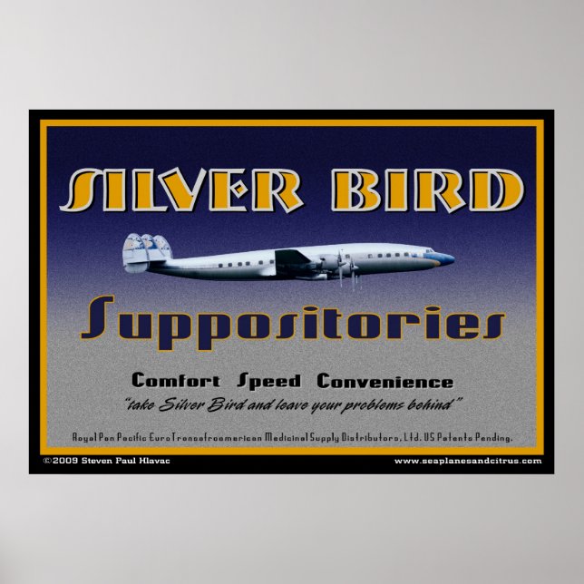 Silver Bird Suppositories poster (Front)