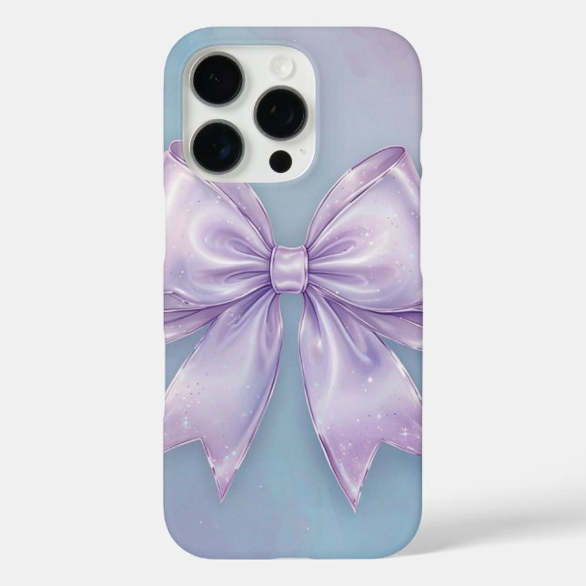 Silver Bow Case-Mate iPhone Case (Back)