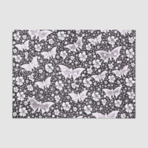 silver,bright, shiny, butterflies, exclusive tissue paper