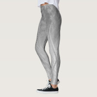 Silver Brushed Metal Abstract