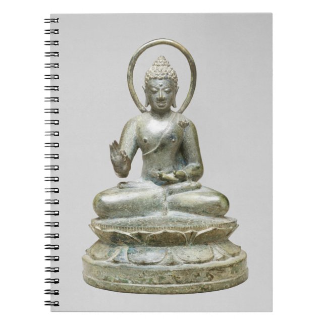 Silver Buddha Fine Art Photography Notebook (Front)