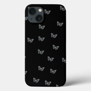Silver Butterflies iPhone 13 Case