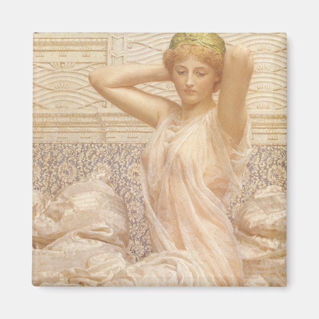 Silver by Albert Joseph Moore, Victorian Fine Art Magnet (Front)