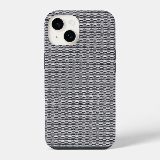 Silver Chainmaille iPhone Case (Back)