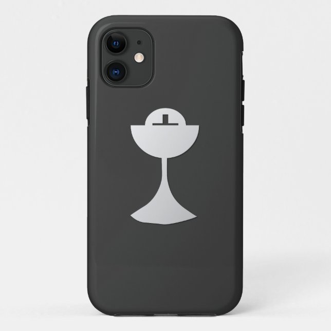 Silver Chalice and Host Case-Mate iPhone Case (Back)