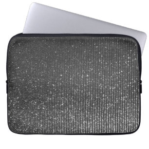 Silver Charcoal Rising Laptop Sleeve